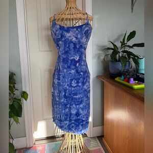 Guess Jeans Vintage Purple Medium Midi Dresss